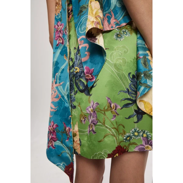 Alemais Avery Spliced Mini Dress