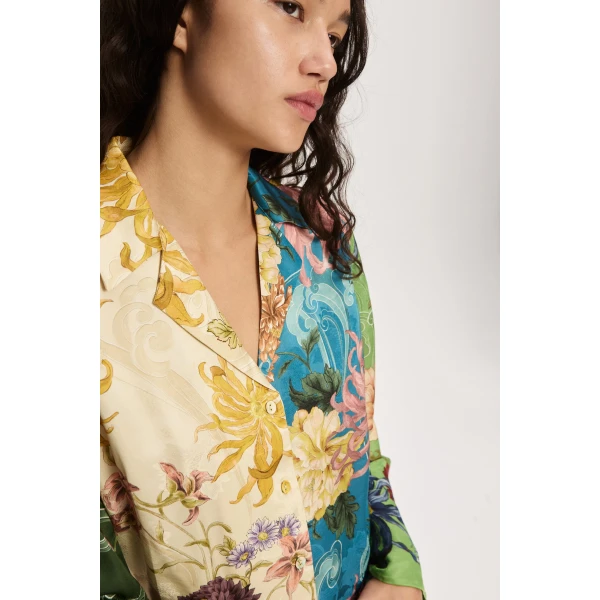 Alemais Avery Spliced Shirt