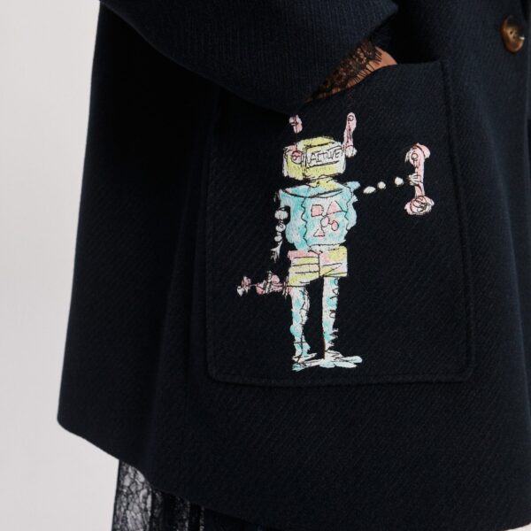 Alemais Court Peacoat