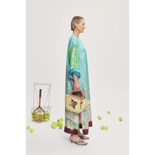 Alemais Daria Silk Midi Dress