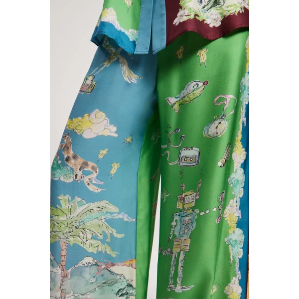 Alemais Daria Silk Pant