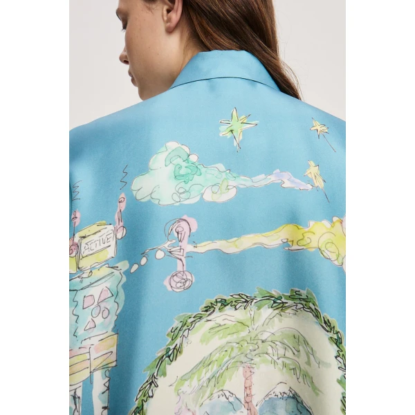 Alemais Daria Silk Shirt