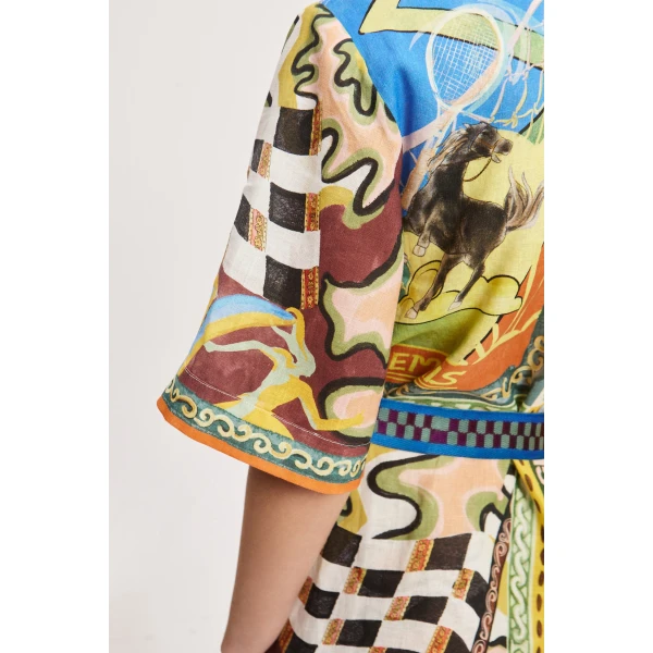 Alemais Lucky Pace Mini Dress