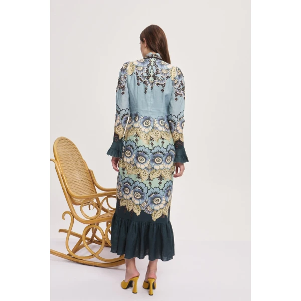 Alemais Madalena Midi Dress