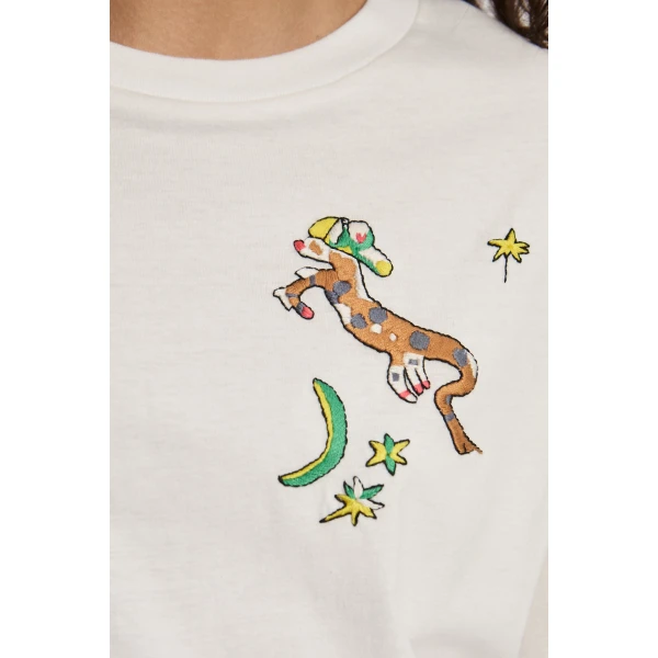 Alemais Play Embroidered Tee