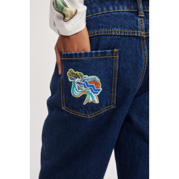 Alemais Speedy Denim Short