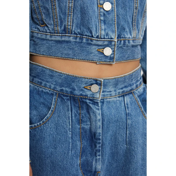 Alemais Stephi Cocoon Leg Denim Jean