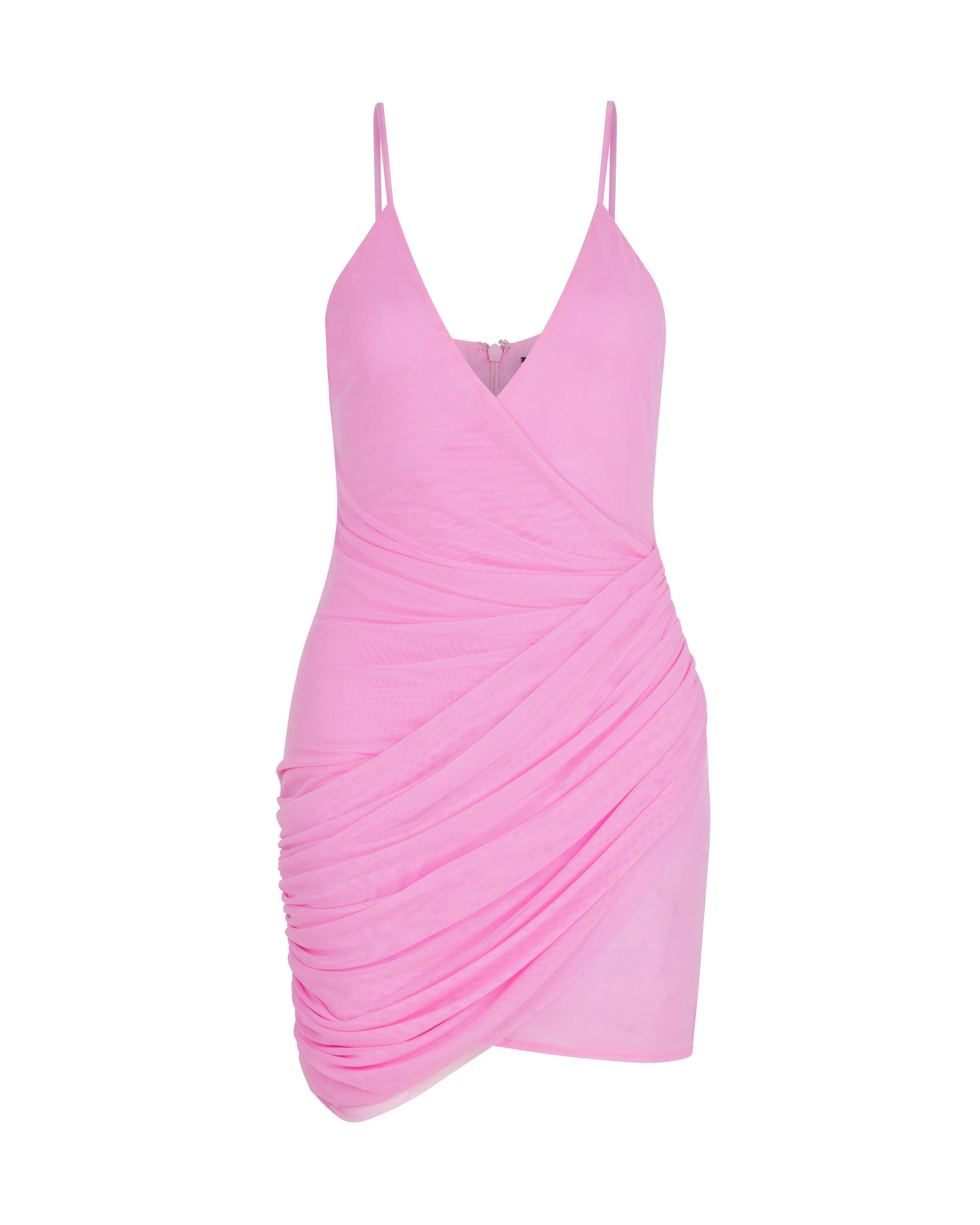 David Koma Asymmetric Ruched Mini Dress David Koma Asymmetric Ruched Mini Dress