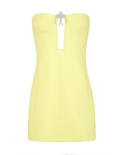 David Koma Crystal Swallow Mini Dress