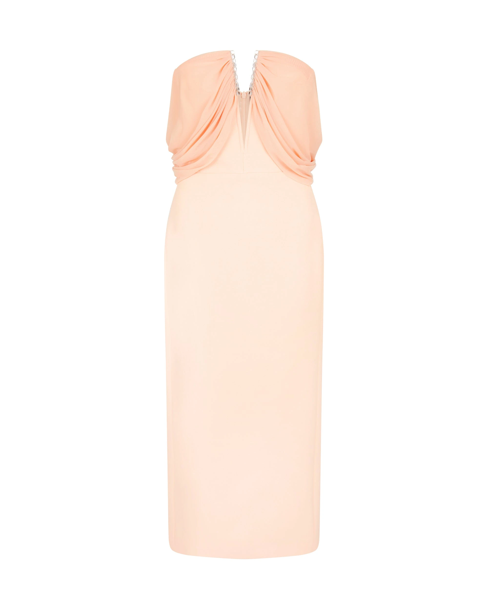 David Koma Drape Off The Shoulder Midi Dress David Koma Drape Off The Shoulder Midi Dress