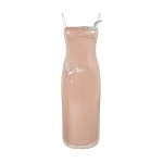 David Koma Sequin Midi Dress With Crystal Hummingbirds