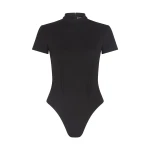 David Koma Short Sleeve Jersey Bodysuit