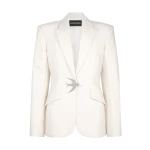 David Koma Tailored Jacket With Swallow Bird Embr