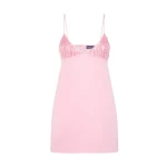 David Koma Triangle Bra Embroidery Mini Dress