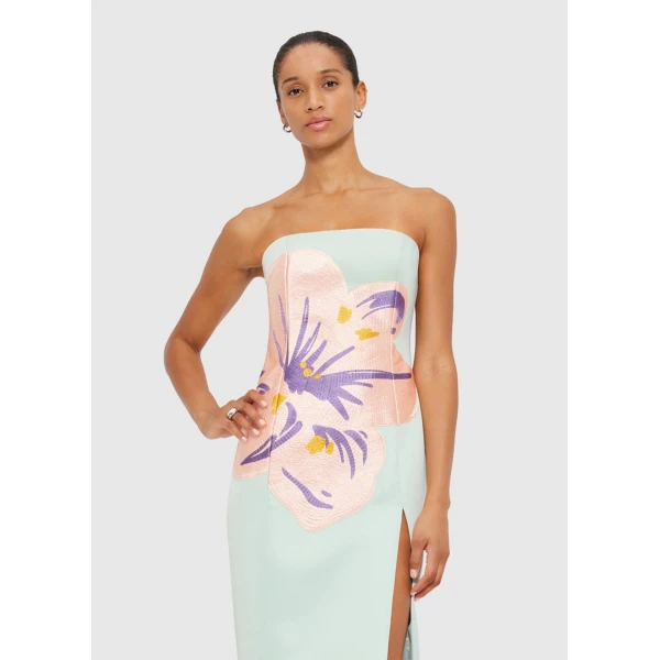 leo lin maxi dress