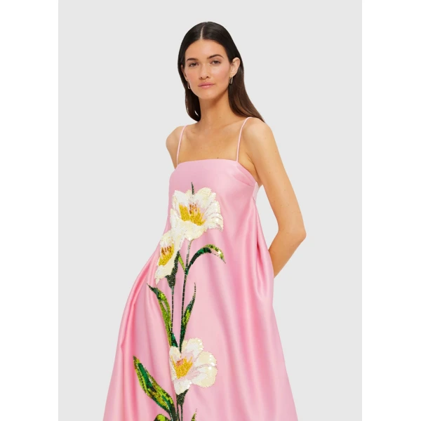 leo lin maxi dress