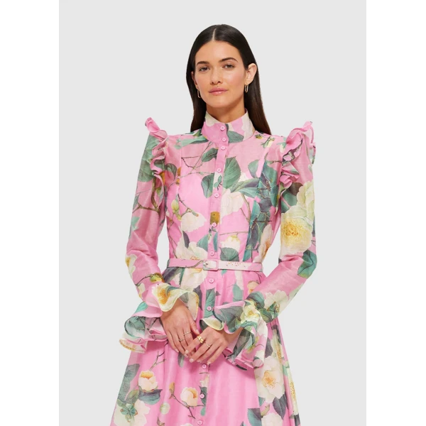 leo lin maxi dress