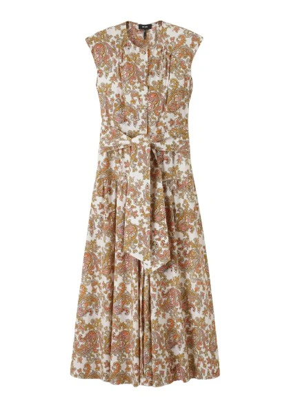 Me-and-Em-Cotton-Poplin-Geo-Paisley-Print-Maxi-Dress-Belt-Cotton-Poplin-scaled54280_nobg Me and Em Dresses luxury Clothing from Luxury Handbags Marketplace