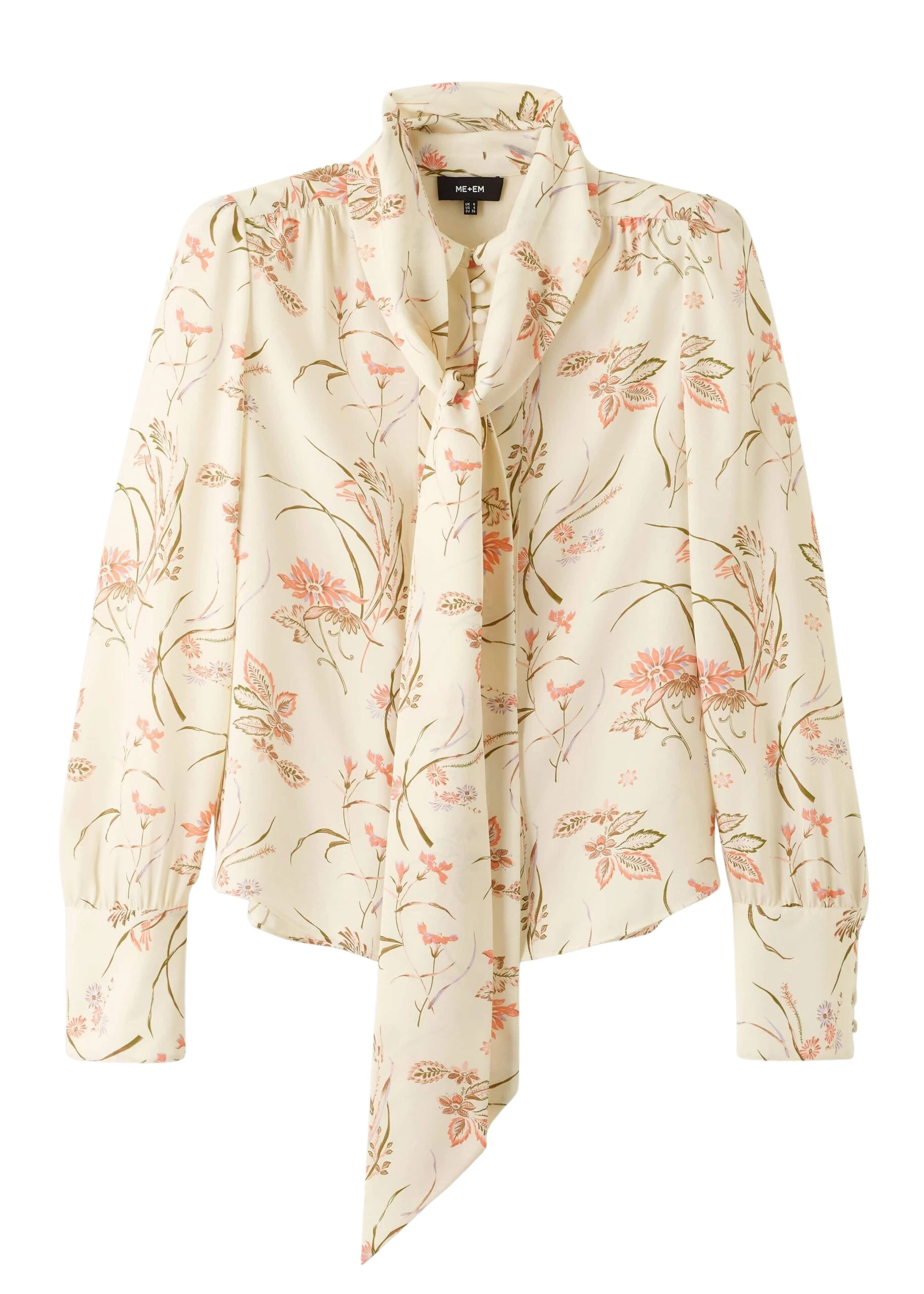 Me-and-Em-Silk-Delicate-Bloom-Print-Blouse-Tie-Fluid-Silk-scaled23558_nobg Me and Em Tops luxury Clothing from Luxury Handbags Marketplace