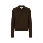 Oroton-Flora-Fine-Knit-Polo59952_nobg Oroton Tops luxury Clothing from Luxury Handbags Marketplace