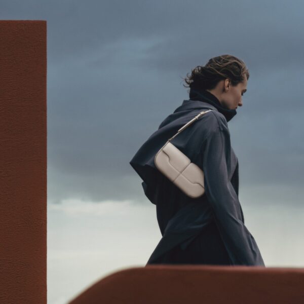 Polene Osmo Edition Smooth Chalk Bag, view 2