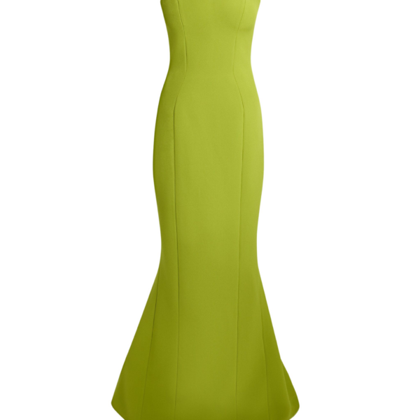 Safiyaa Angelina Long Dress in Woodbine