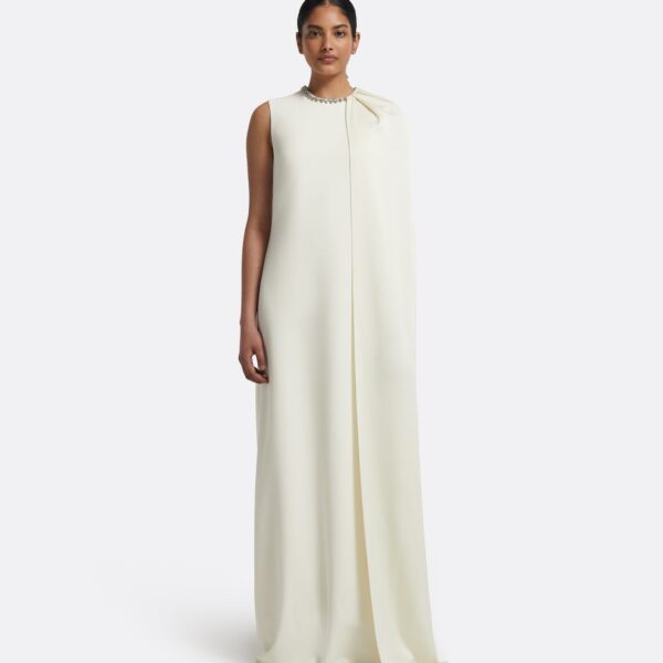 Safiyaa Asan Ivory Long Dress, view 2