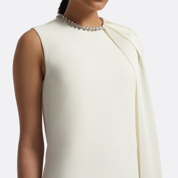 Safiyaa Asan Ivory Long Dress, view 4