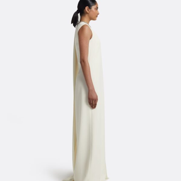 Safiyaa Asan Ivory Long Dress, view 5