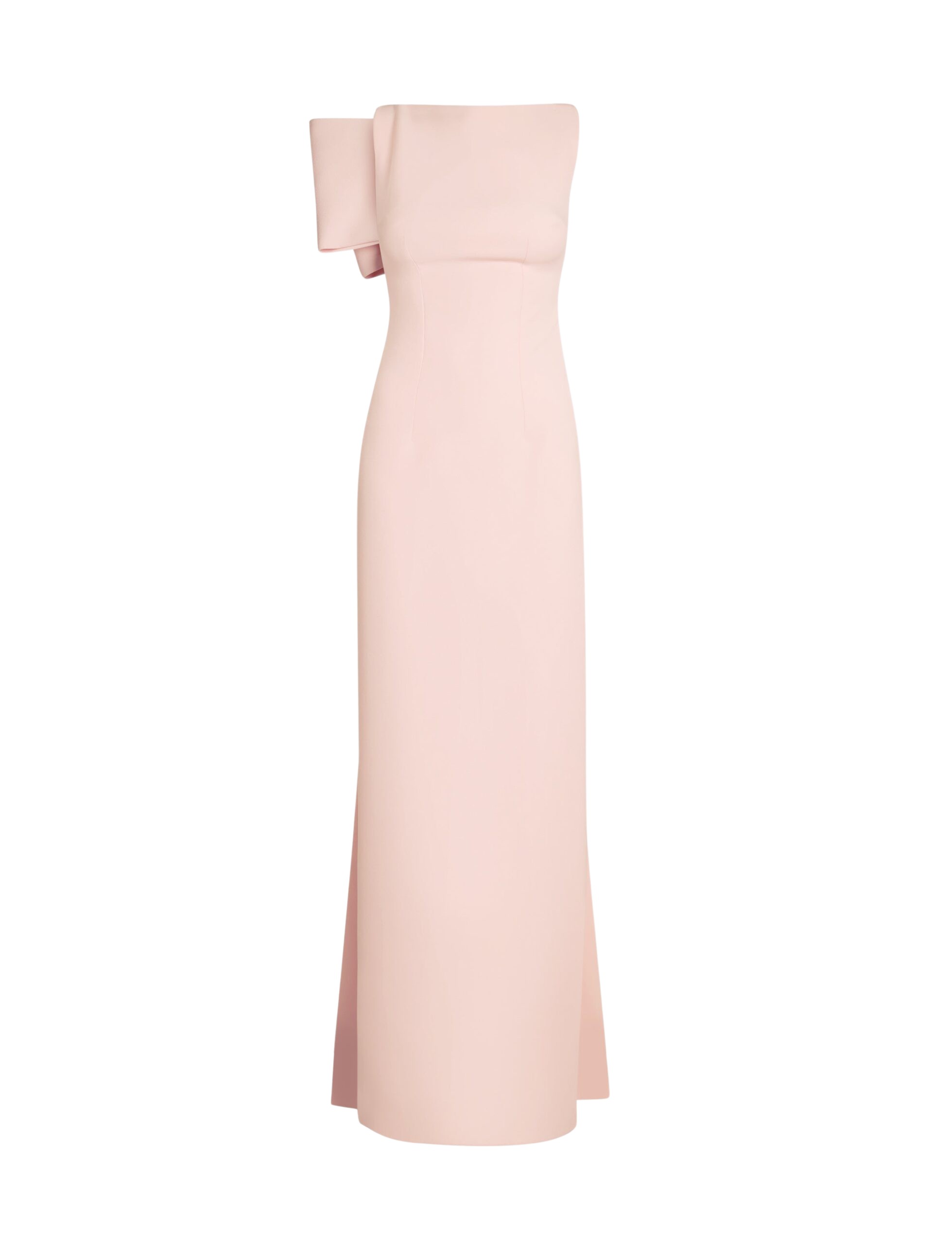 Safiyaa Celestia Pale Pink Long Dress
