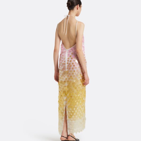 Safiyaa Chloe Multi-Pastels Midi Dress, view 3