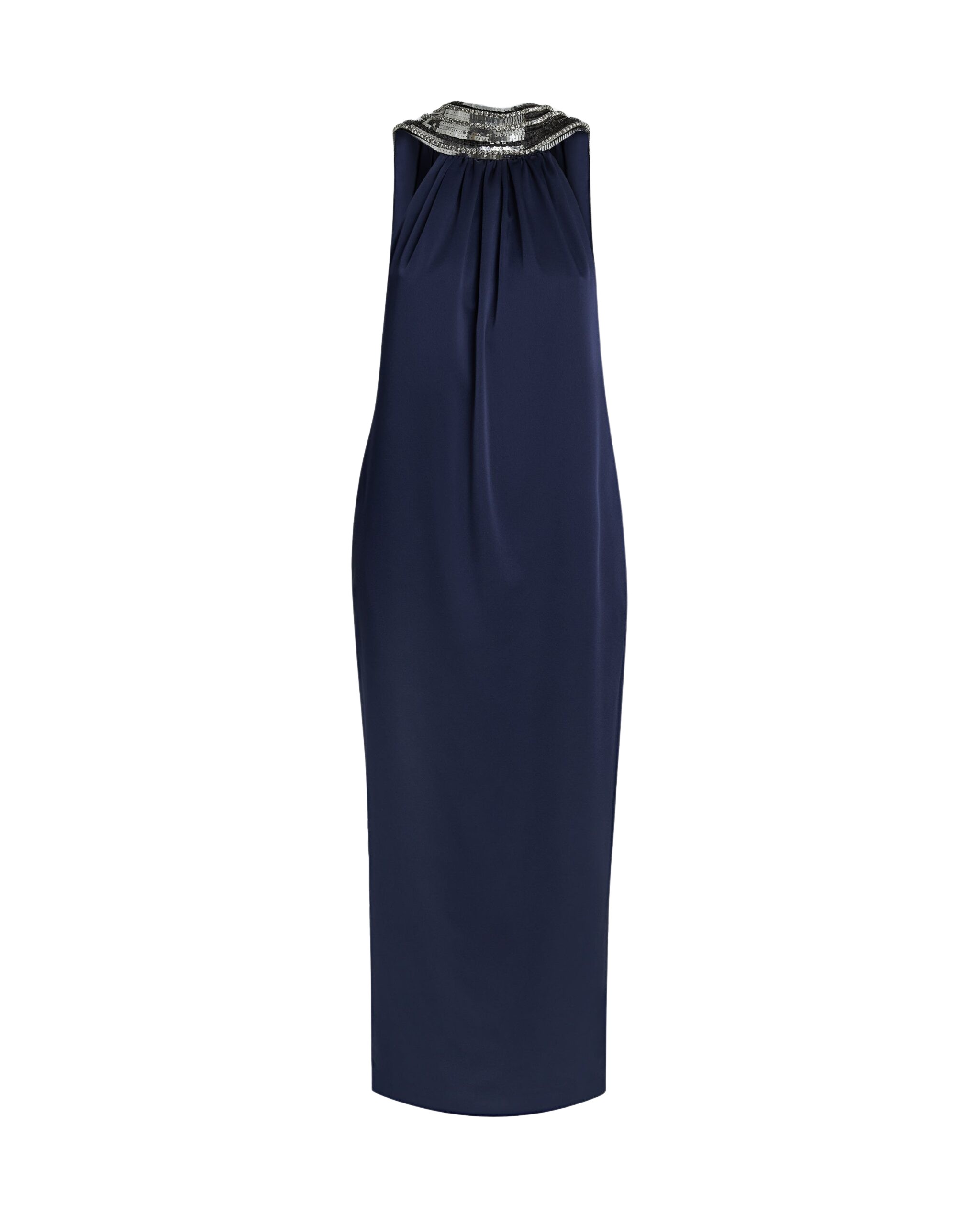 Safiyaa Fenix Midnight Navy Midi Dress