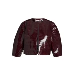 Safiyaa-Garip-Burgundy-Jacket-scaled54556_nobg Safiyaa Jackets luxury Clothing from Luxury Handbags Marketplace