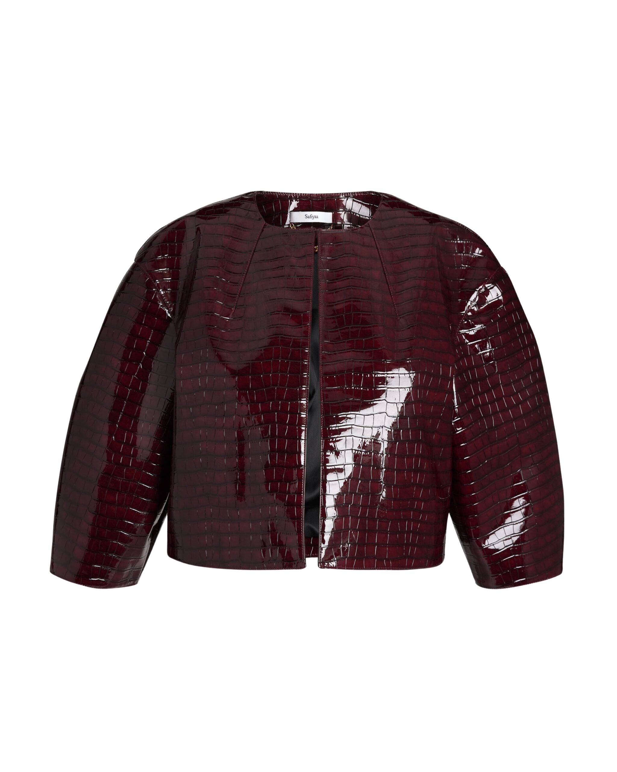 Safiyaa Garip Burgundy Jacket