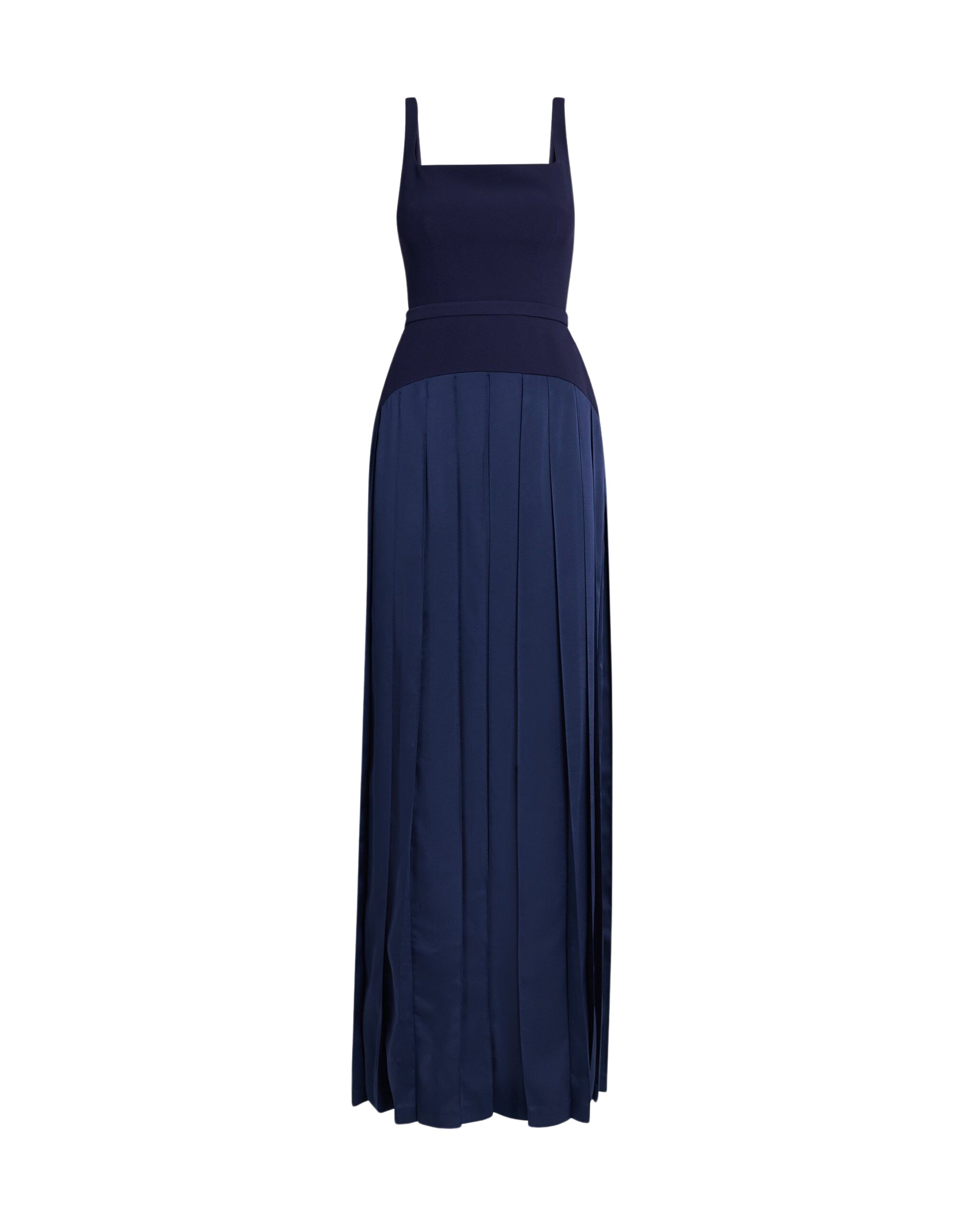Safiyaa Luce Azurite Blue Long Dress