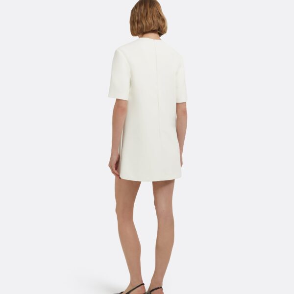 Safiyaa Ripley Short Dress in Ivory, view 3