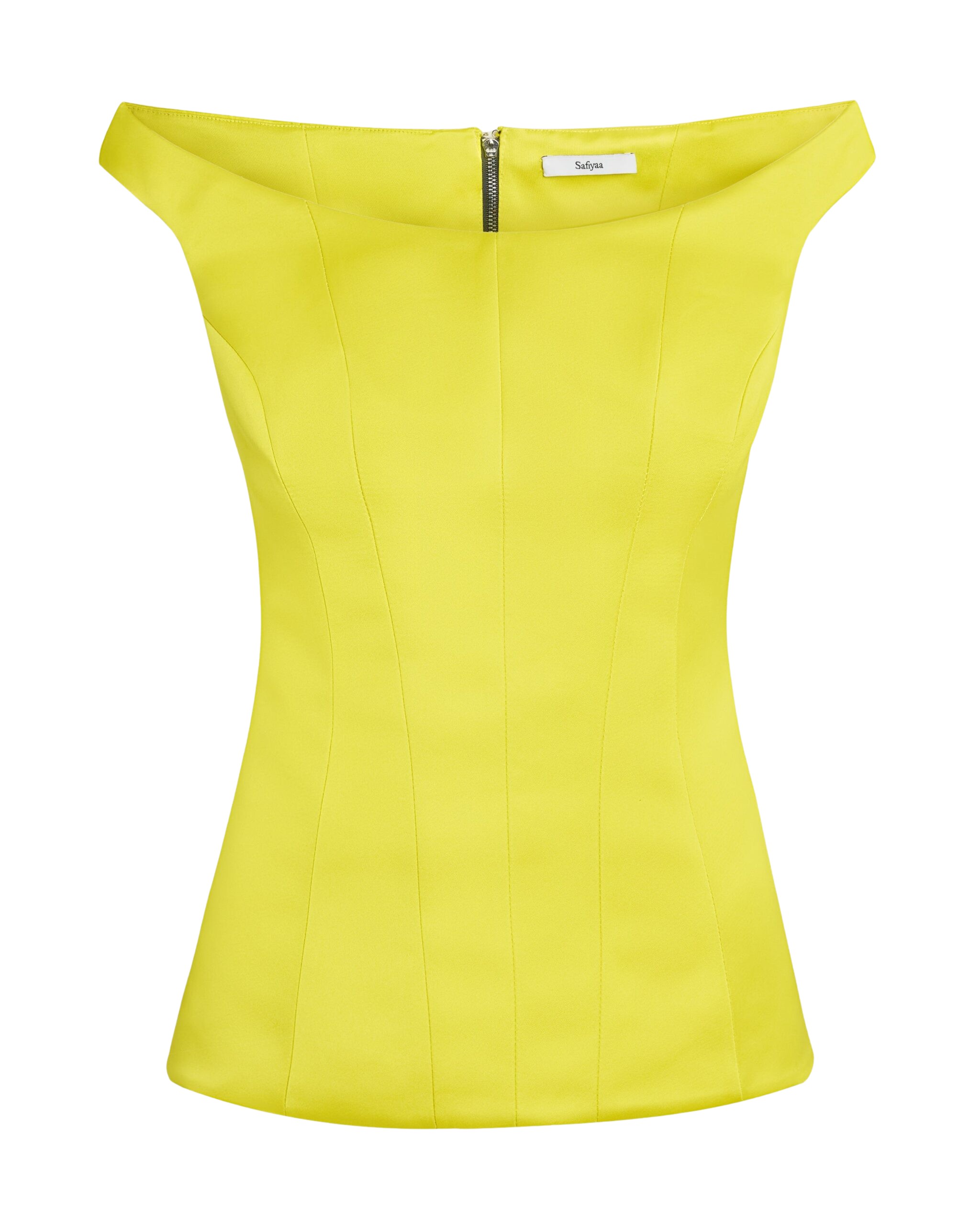 Safiyaa Sera Chartreuse Top