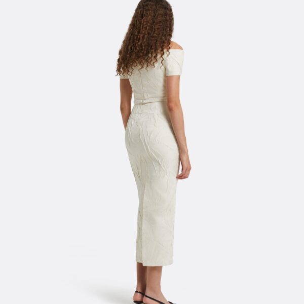 Safiyaa Tonyi Embroidered Midi Dress, view 3