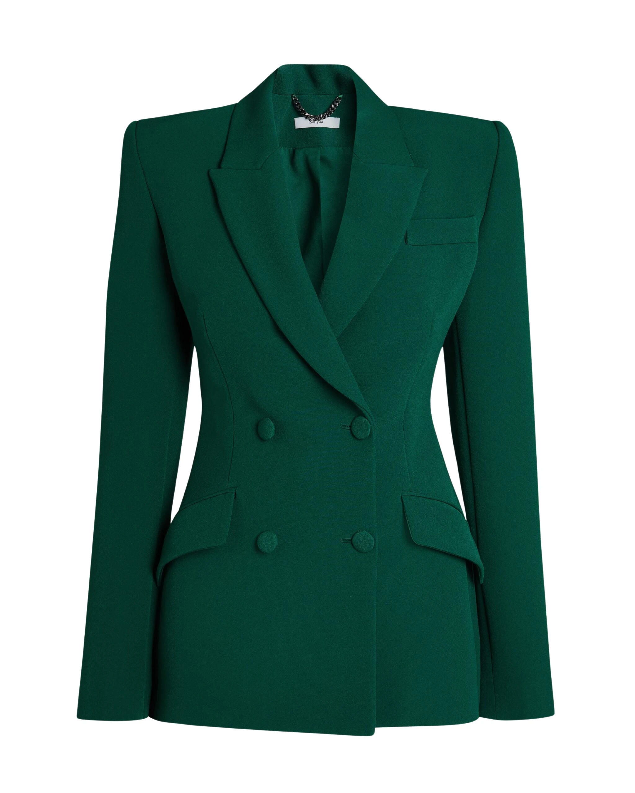 Safiyaa-Wynnie-Jacket-In-Botanic-scaled31492_nobg Safiyaa Jackets luxury Clothing from Luxury Handbags Marketplace