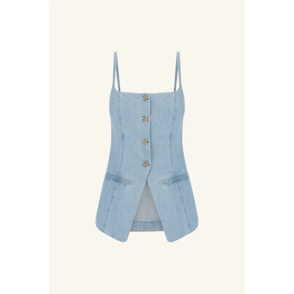 Shona Joy Blue Tops luxury Clothing from  Luxury Handbags Marketplace
