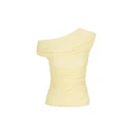 Shona-Joy-Mira-Off-Shoulder-Top-Sherbet-Yellow31951_nobg Shona Joy Yellow Tops luxury Clothing from Luxury Handbags Marketplace