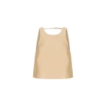Shona-Joy-Otis-Cropped-Tank-Caramel-690922_nobg Shona Joy Brown Tops luxury Clothing from Luxury Handbags Marketplace