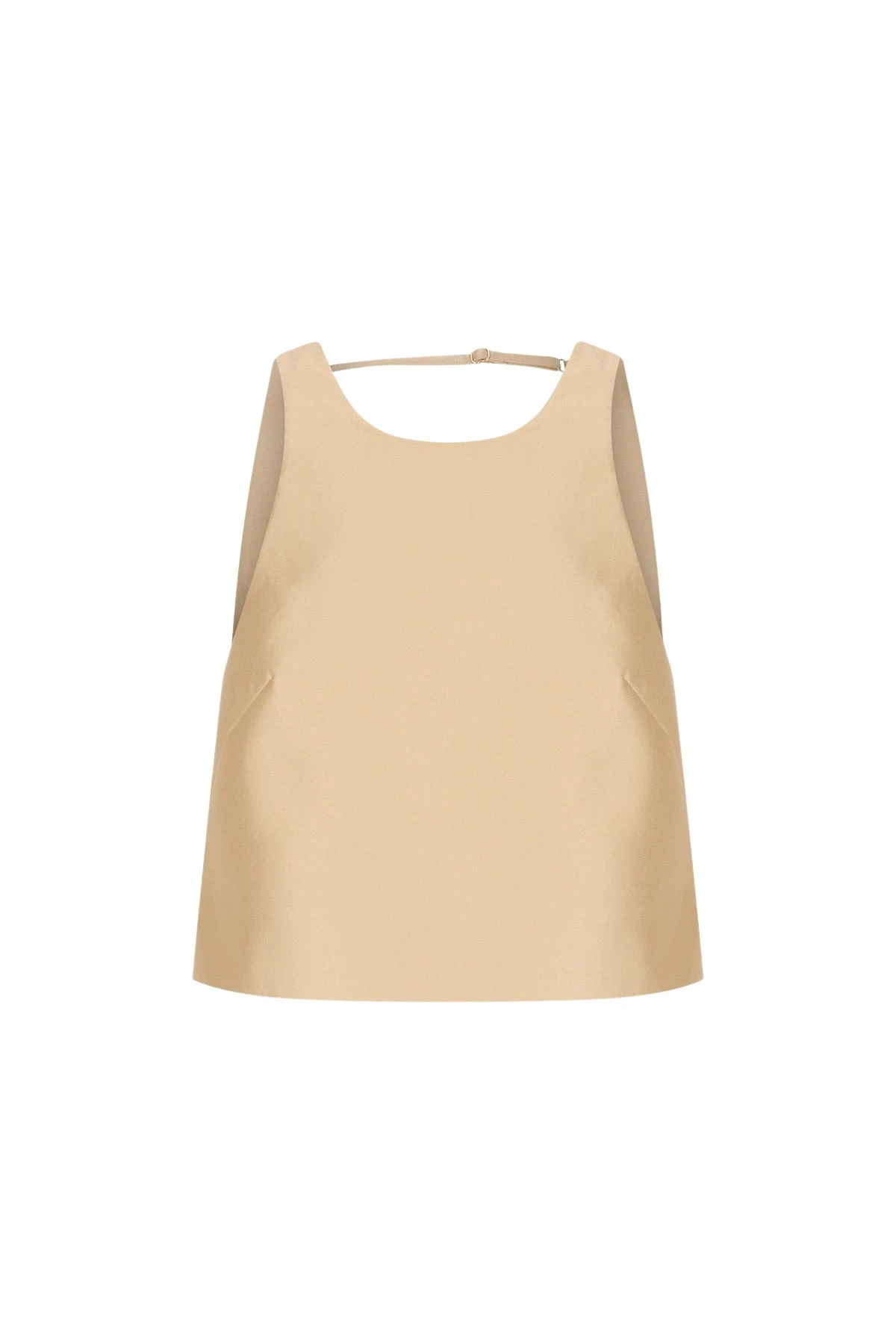 Shona-Joy-Otis-Cropped-Tank-Caramel-690922_nobg Shona Joy Brown Tops luxury Clothing from Luxury Handbags Marketplace
