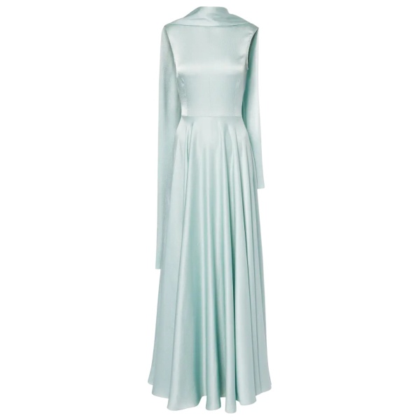 Solace London Green The Emelia Maxi Dress in Opal luxury Clothing from  Luxury Handbags Marketplace