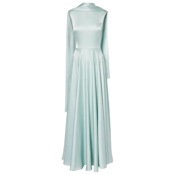 Solace London Green The Emelia Maxi Dress in Opal luxury Clothing from  Luxury Handbags Marketplace