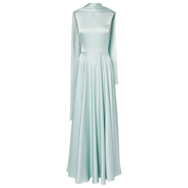 Solace London Green The Emelia Maxi Dress in Opal luxury Clothing from  Luxury Handbags Marketplace