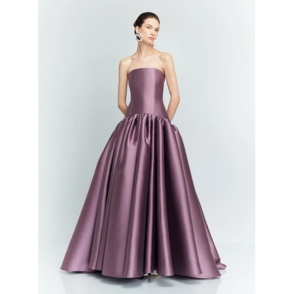 Solace London Purple The Cassias Maxi Dress in Acai