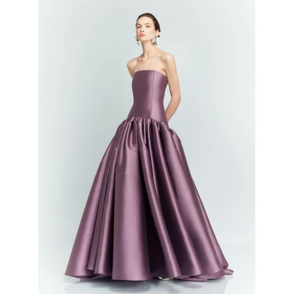 Solace London Purple The Cassias Maxi Dress in Acai