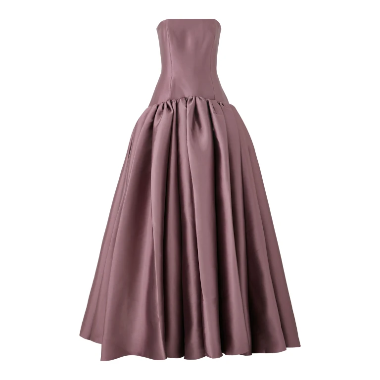 Solace London Purple The Cassias Maxi Dress in Acai