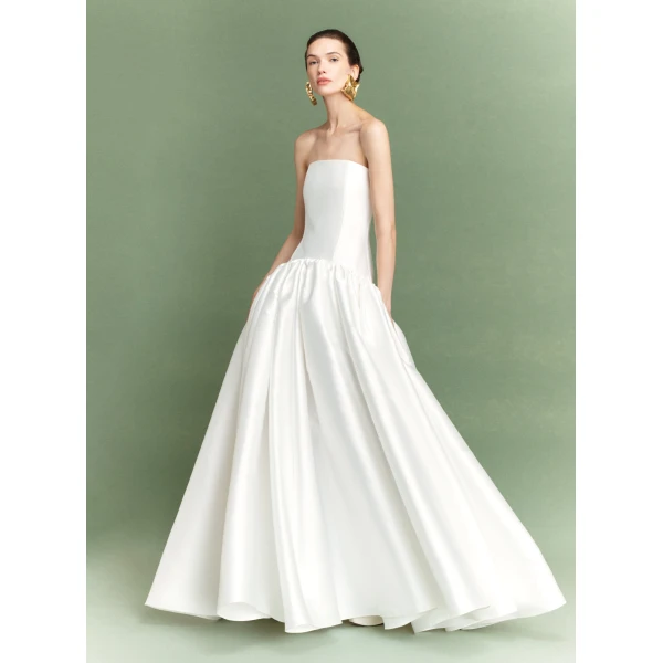 Solace London Ivory The Cassias Maxi Dress in Cream